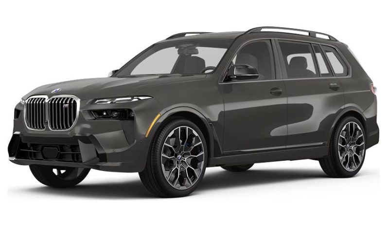 BMW X7 2025 front view in UAE